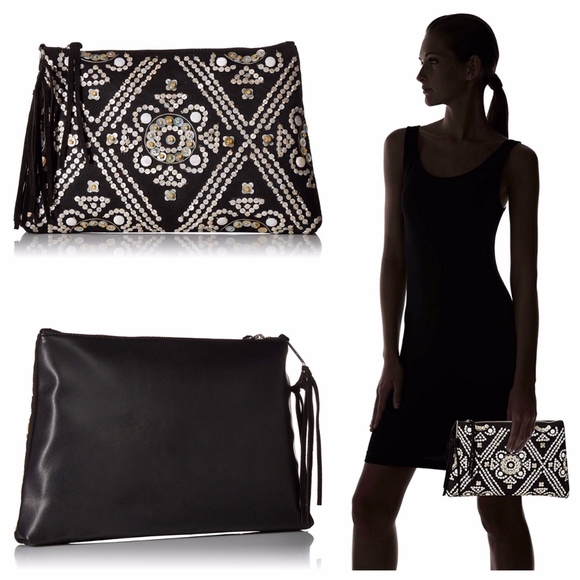 SAM EDELMAN ANASTASIA CLUTCH - Picture 1 of 8
